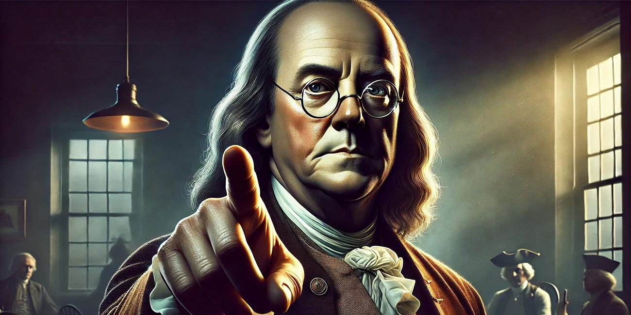 Renee Nicole Good Is Dead. Benjamin Franklin Warned Us This Would Happen…