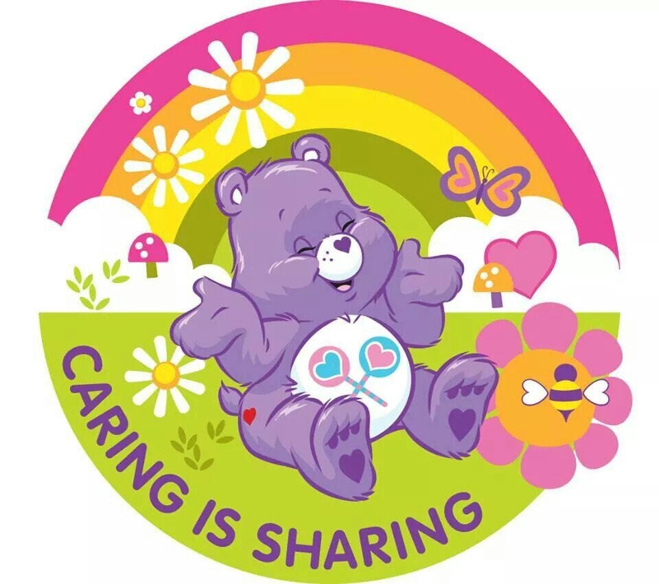 Share Bear | Care bear party, Care bears cousins, Care bear Share Bear | Care bear party, Care bears cousins, Care bear