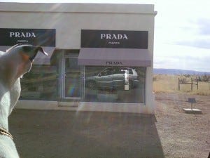 It's not a real store, of course.