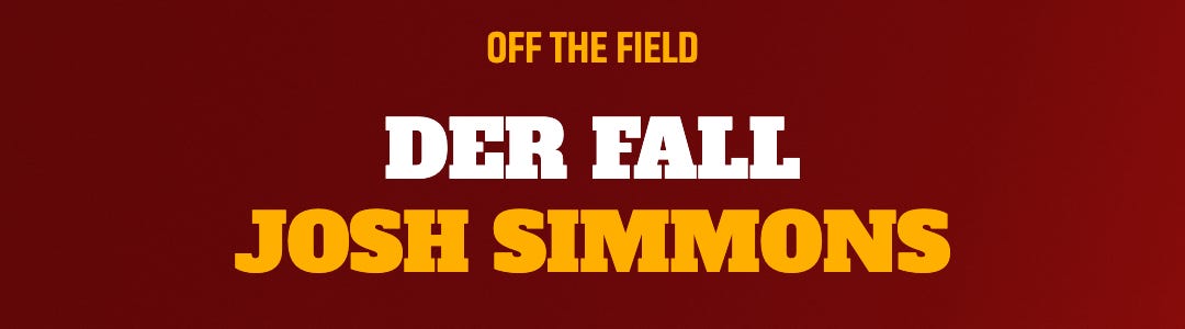 Josh Simmons: Wieso kommunizieren die Chiefs so unsouverän? Josh Simmons: Wieso kommunizieren die Chiefs so unsouverän?