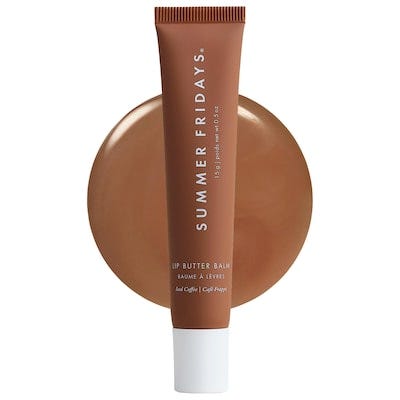 Summer Fridays - Lip Butter Balm Treatment for Hydration + Nourishing Shine Iced Coffee - sheer cocoa 0.5 oz / 15 g Summer Fridays Lip Butter Balm Treatment for Hydration + Nourishing Shine allure 2024 Best of Beauty Award Winner