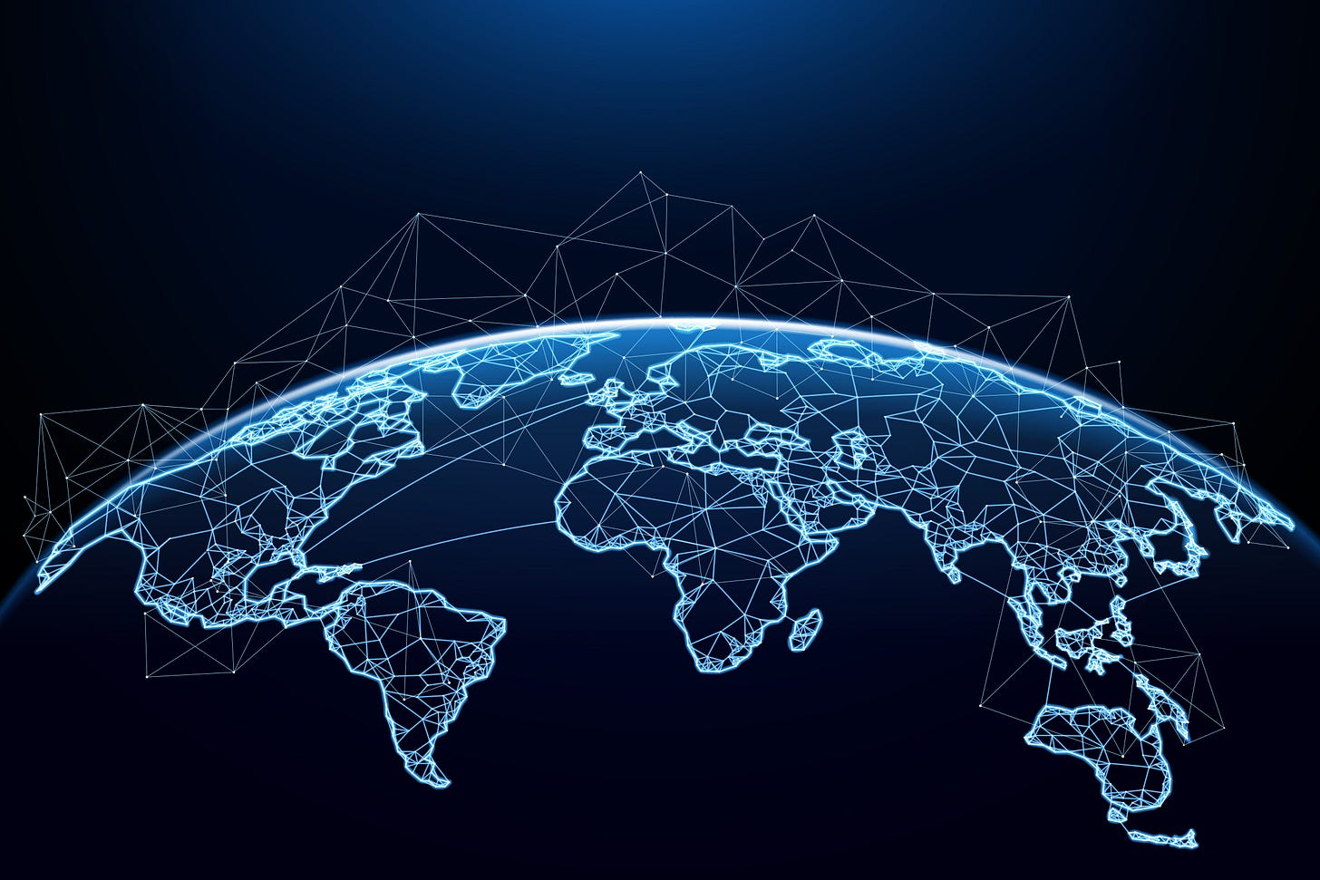 Digitized view of Earth