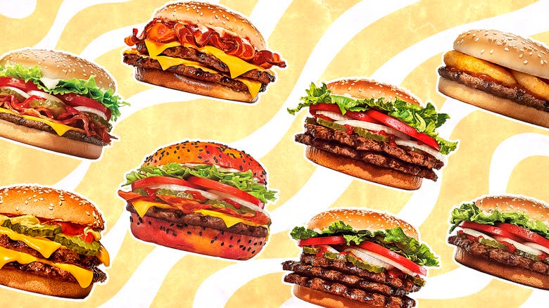 Every Single Burger At Burger King, Ranked Worst To Best