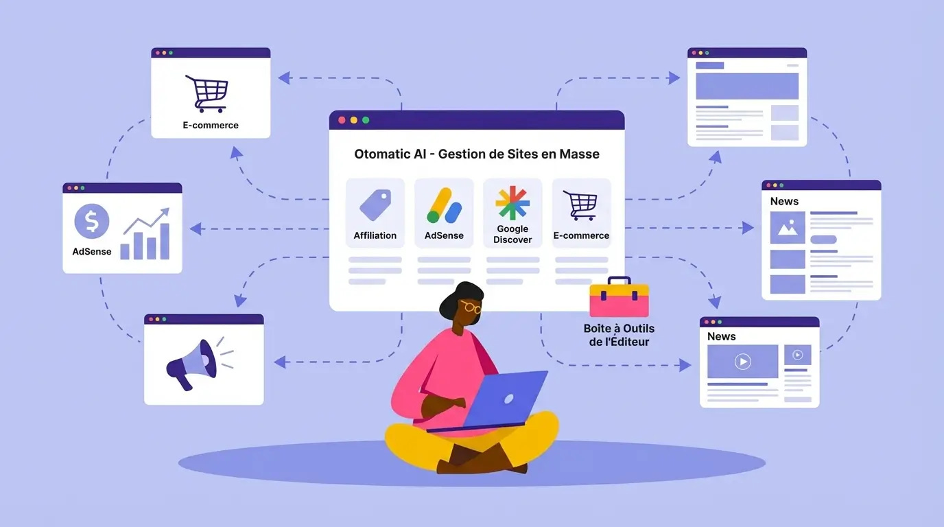 Otomatic AI : mon secret pour gérer 150+ sites Otomatic AI : mon secret pour gérer 150+ sites