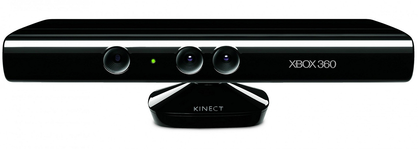 Amazon.com: Microsoft XBOX 360 Kinect Sensor : XBOX 360 SENSOR REFURBISHED  EN/ES US ONLY: Video Games