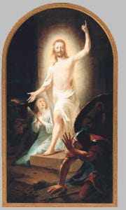 The Resurrection—Tischbein, 1778. The Resurrection—Tischbein, 1778.