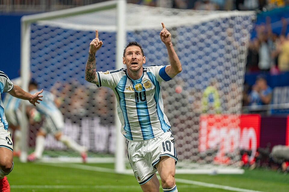 File:Lionel Messi Argentina v Egypt 7 July 2026-287.jpg