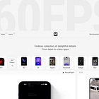 60fps – galerie mikrointerakcí a efektů