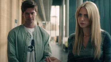 Gen V Luke and Cate at school