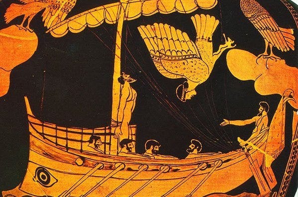 Qué le cantan las sirenas a Ulises?