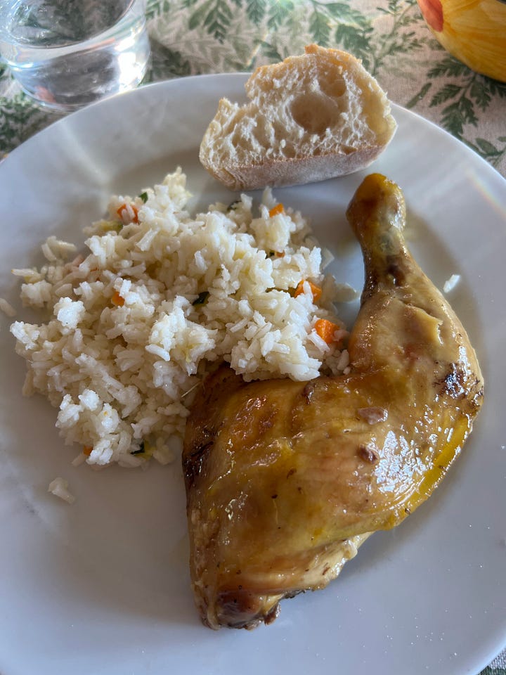 Dinner at Refugi borda de Sortney