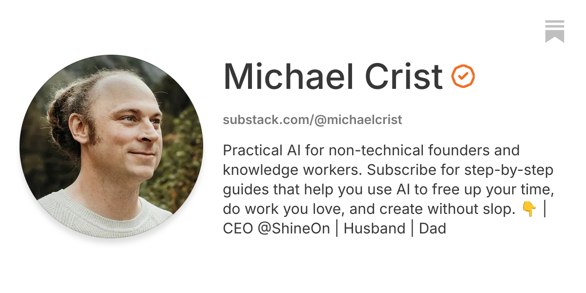 Michael Crist | Substack
