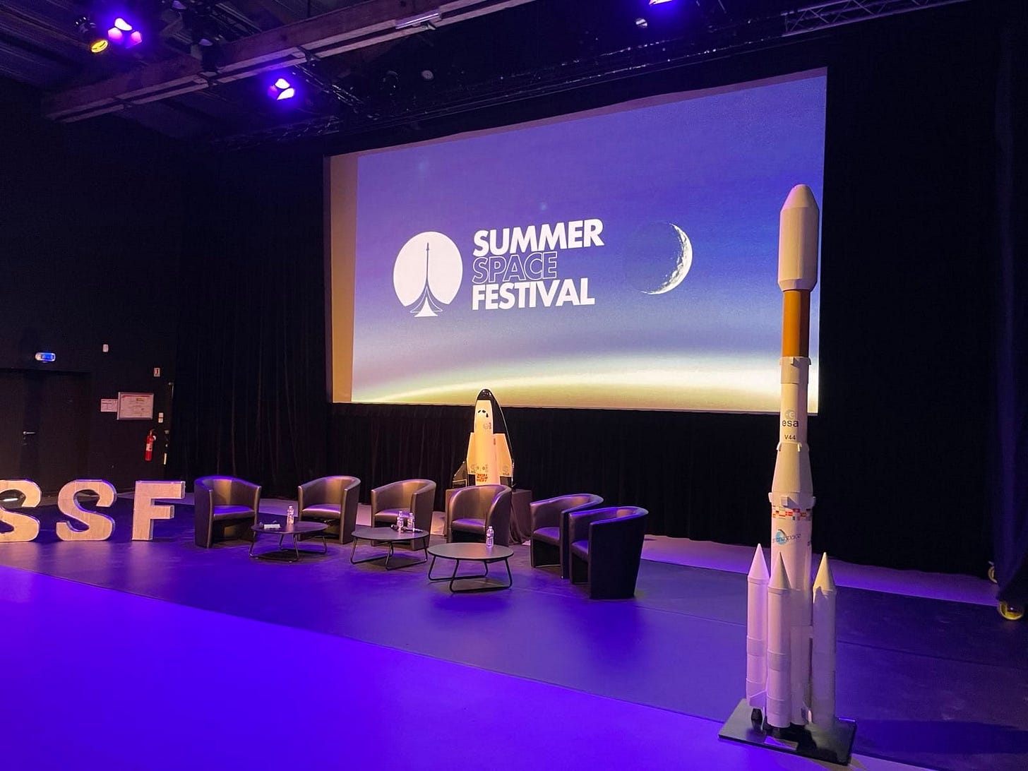 La scène du Summer Space Festival