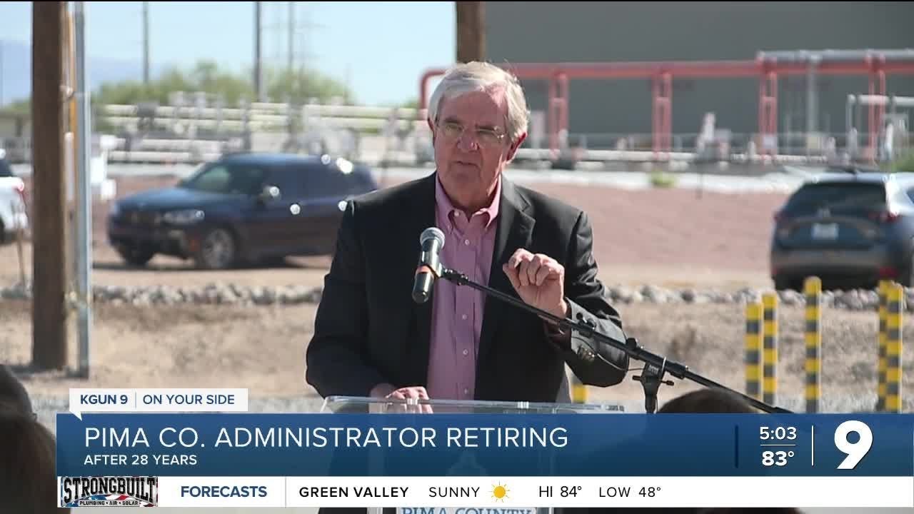 After 28 years, Pima Administrator Chuck Huckelberry to resign - YouTube