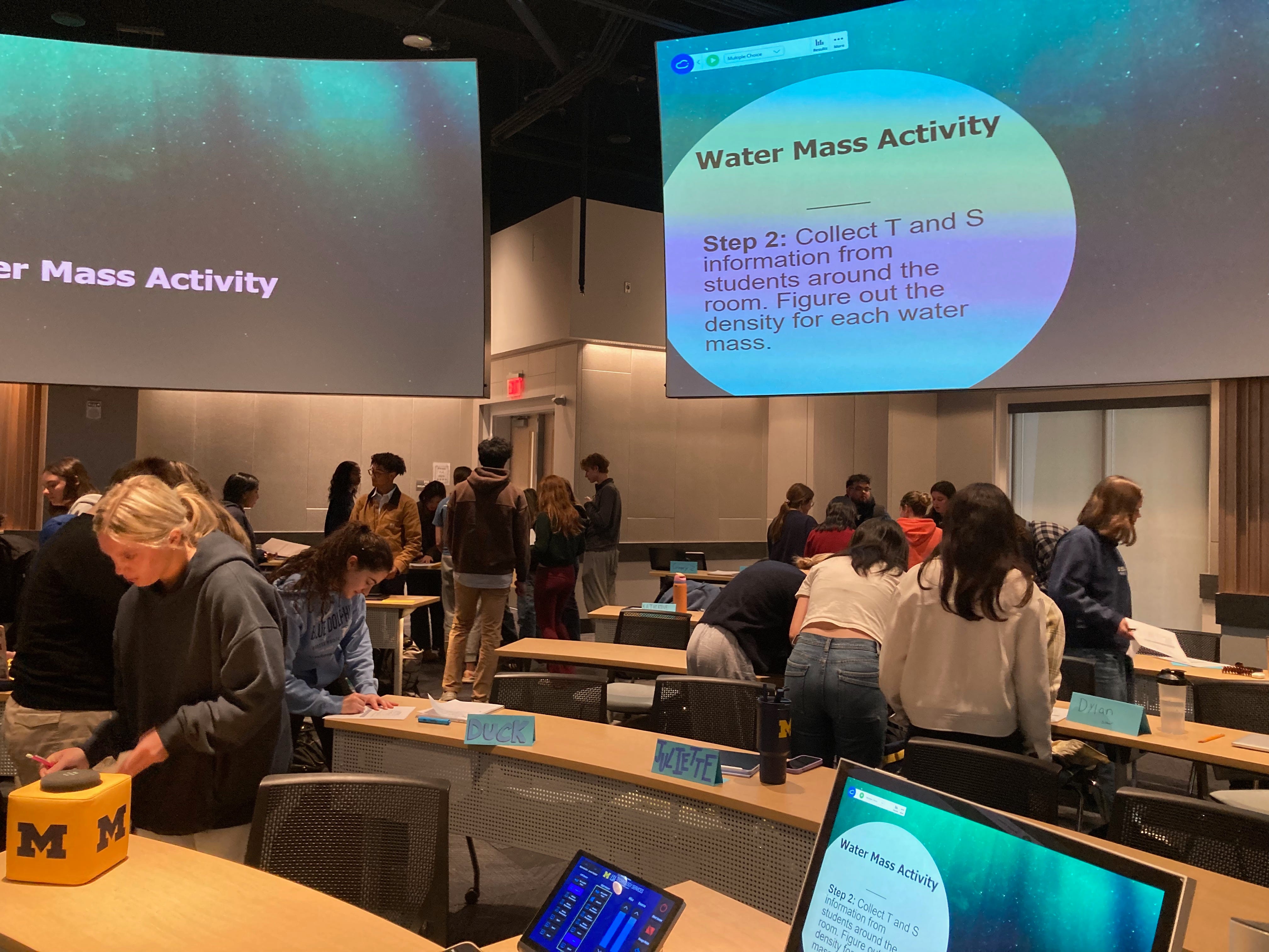 Reimagining an Intro Science Course at the University of Michigan