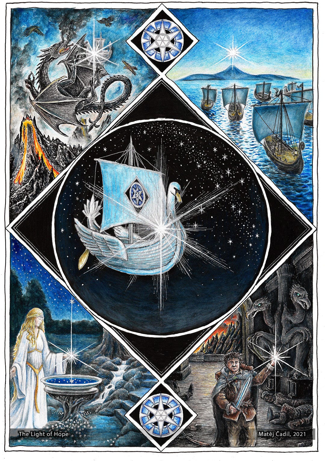 Noel, Epiphany, and the Star of Hope - by Matěj Čadil