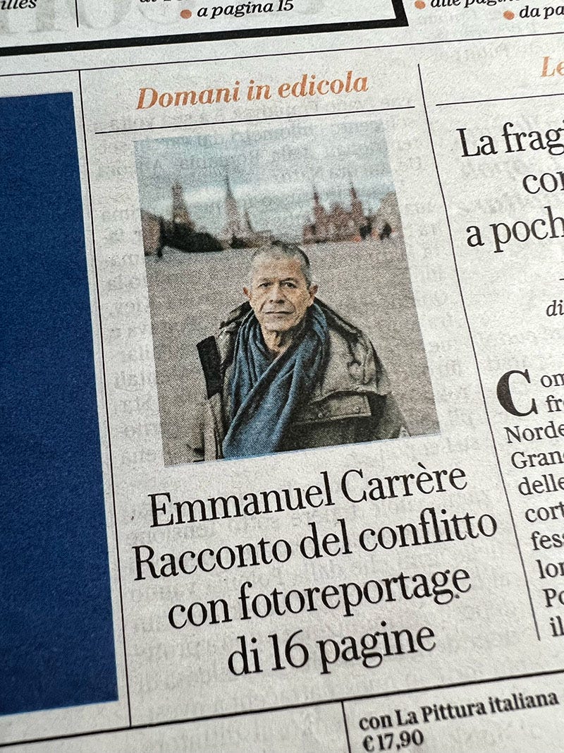 Emmanuel Carrére Conflitto Ucraina LaRepubblica Emmanuel Carrére Conflitto Ucraina LaRepubblica