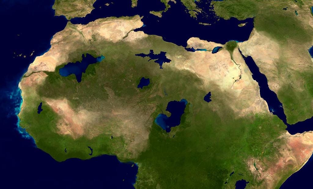 r/MapPorn - The Green Sahara. (11000-5000 years ago) r/MapPorn - The Green Sahara. (11000-5000 years ago)