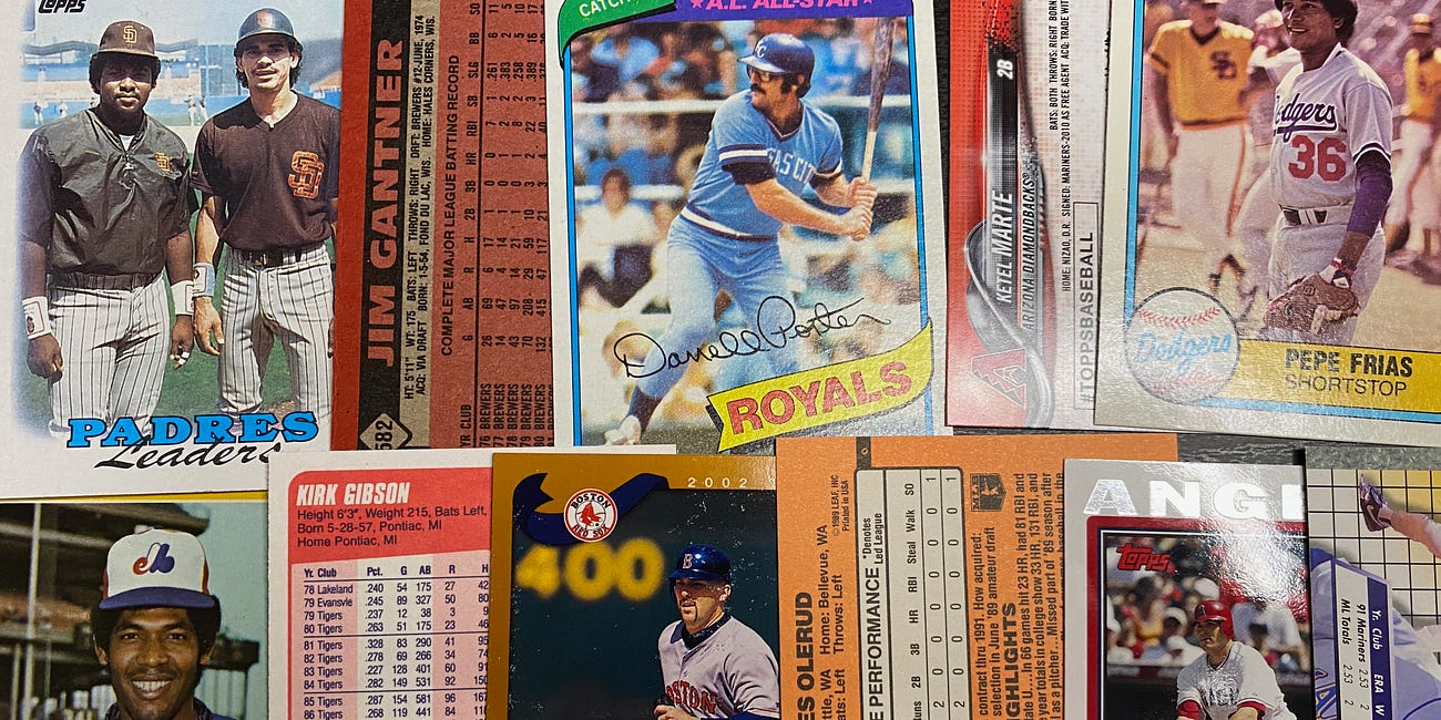 Wax Pack Wisdom: Baseball History Through Cards