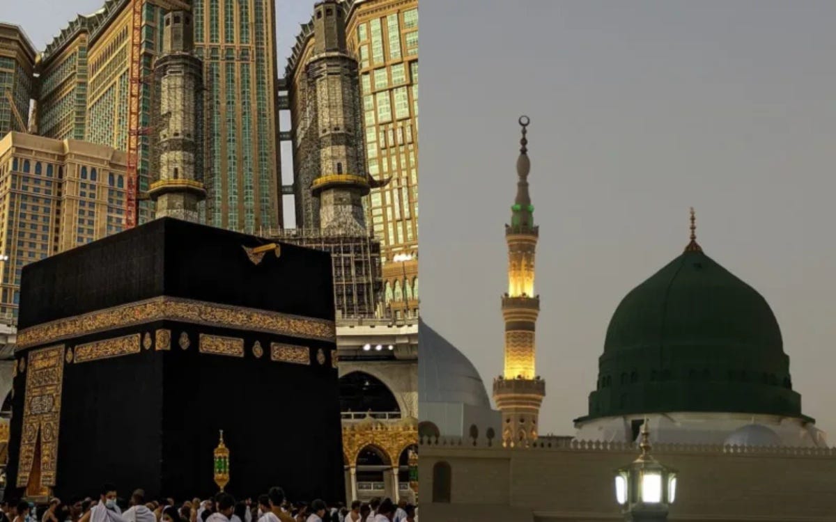 Makkah and Madinah Recognized as Top 10 Global Tourist Destinations for  2024 - The Halal Times