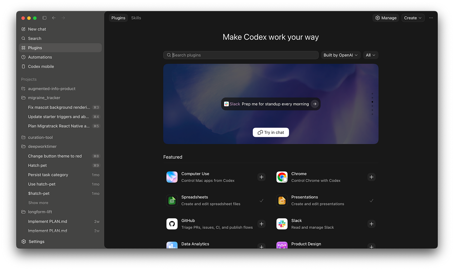 Codex plugins Codex plugins