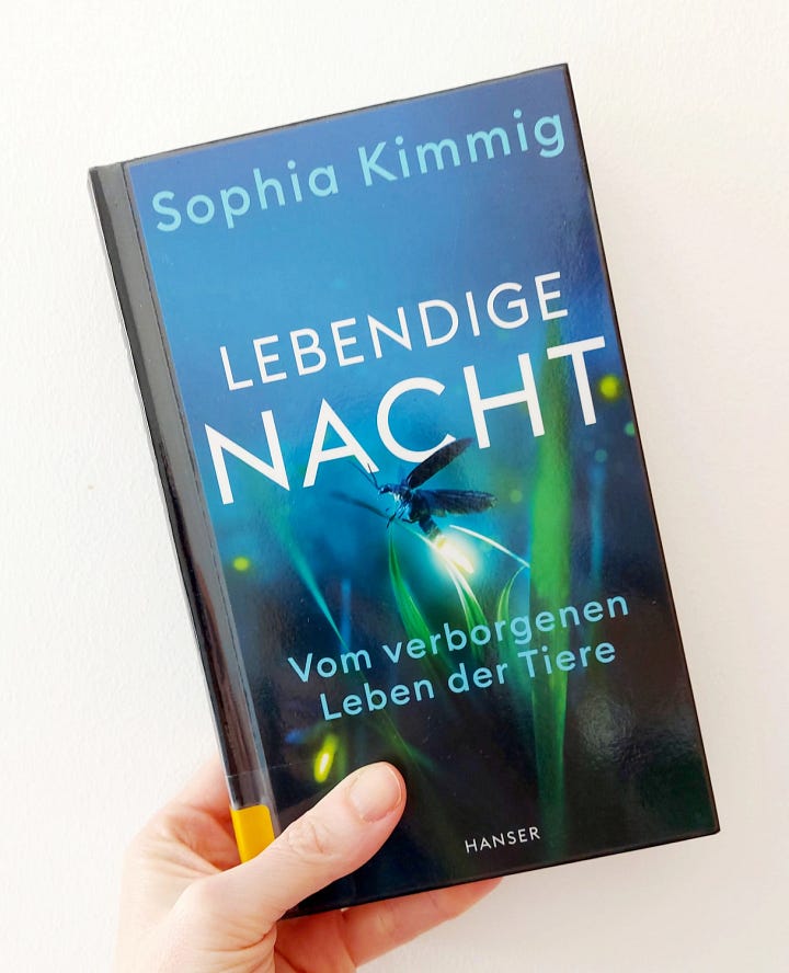 Five different books that cover the topic of night and darkness