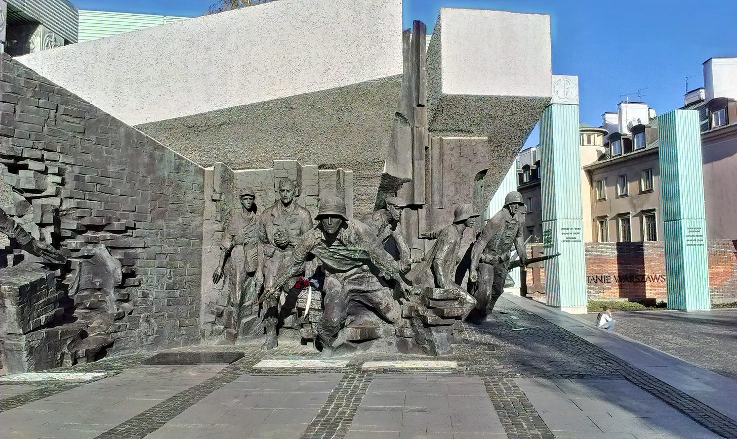 Denkmal des Warschauer Aufstandes in Warschau