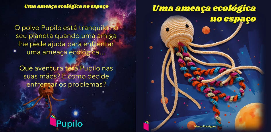 A cover book of a toy with the shape of pulp.