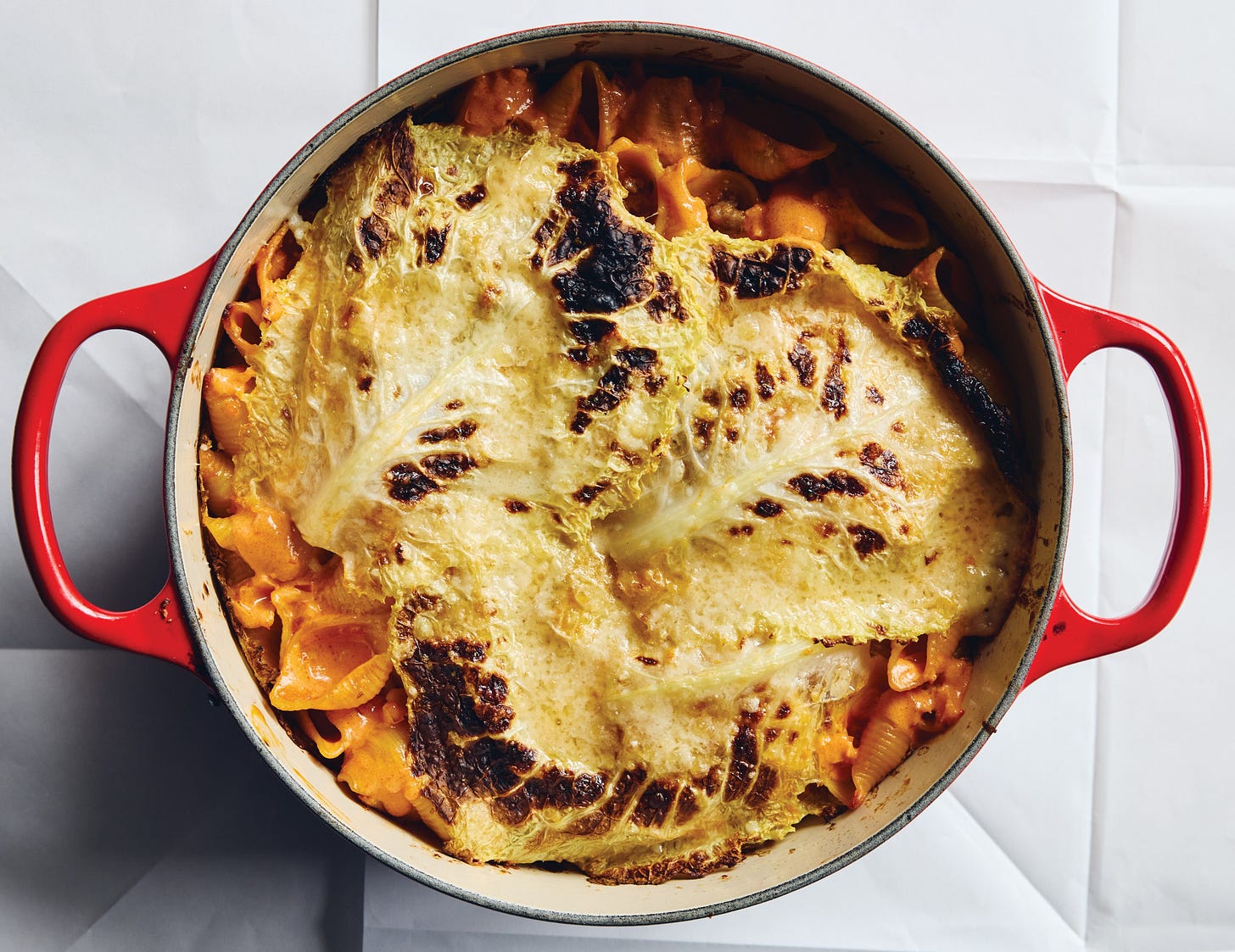 Pot of cabbage with vodka shells. Pot of cabbage with vodka shells.