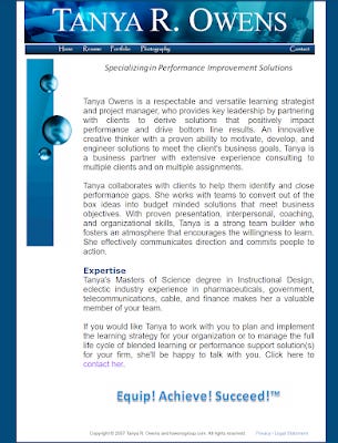 The Owens Group Website Screen grab of The Owens Group website from 2011. Website is now defunct.