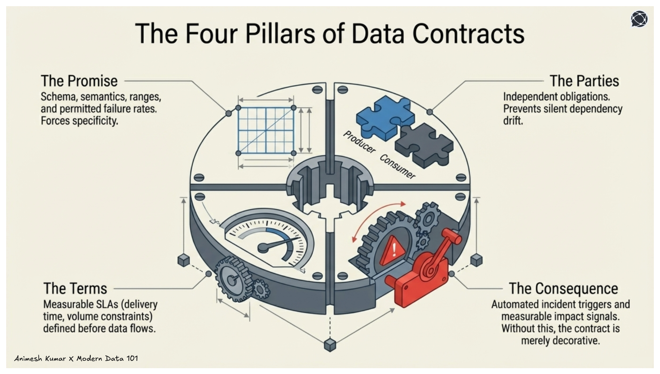 Data Contracts as Value Assessment Framework for Data or AI