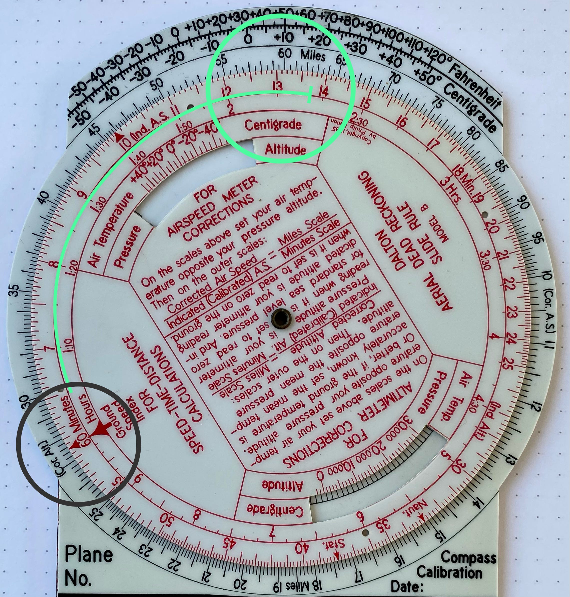 Aviation Slide Rules - by Joe Plazak - Following the Rules