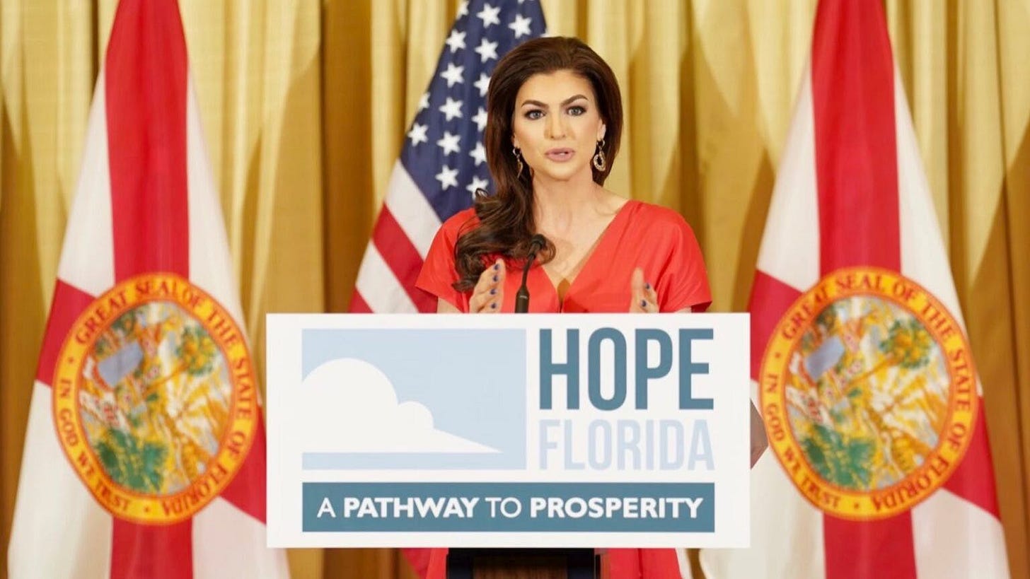 Hope Florida Casey DeSantis