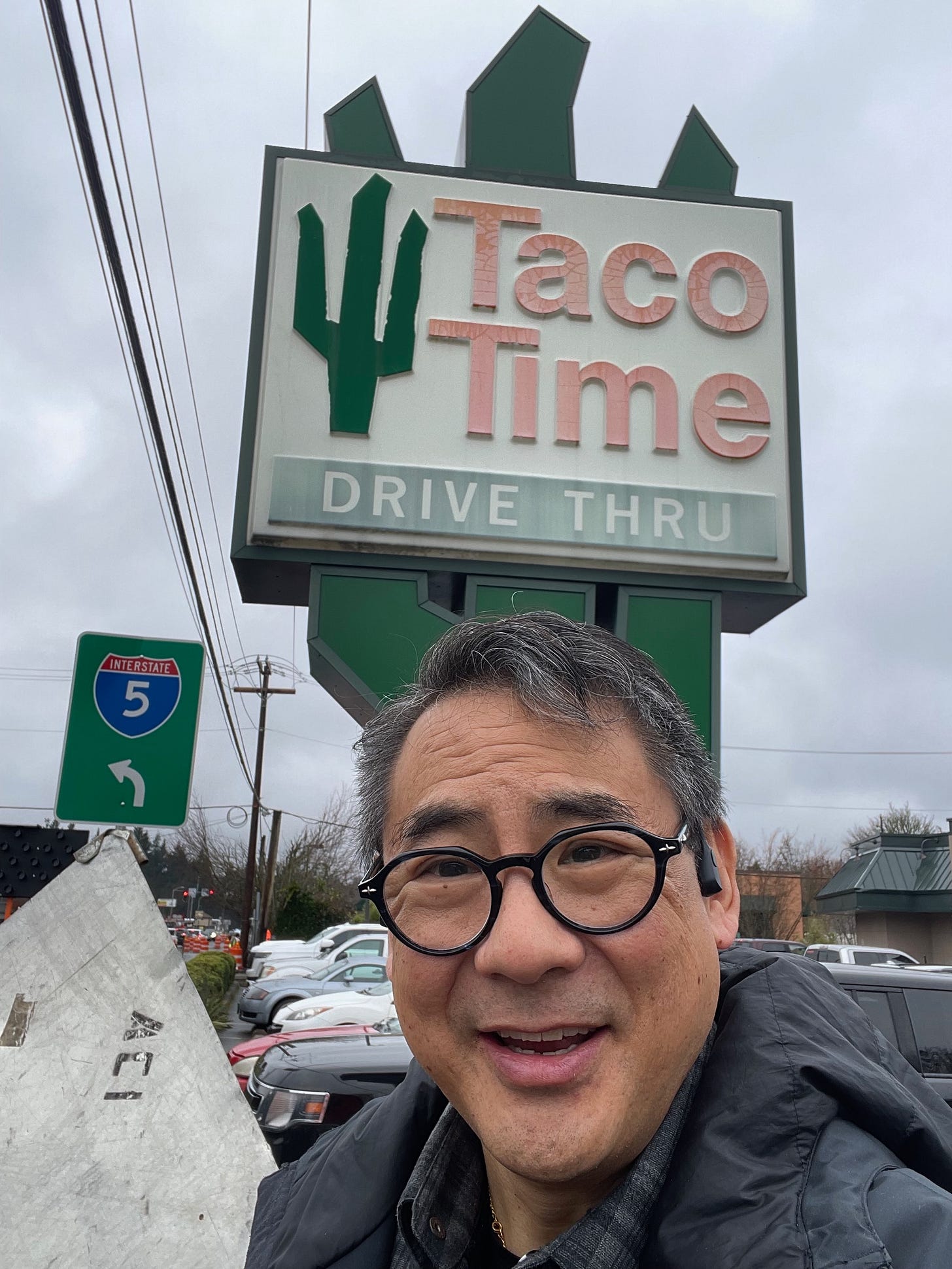 Stephen Pao at Taco Time in Tumwater