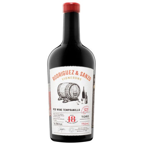 RODRÍGUEZ&amp;SANZO Crianza Barricas Whisky | D.O. TORO | Tienda on-line