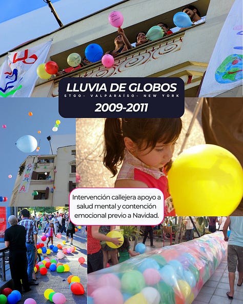 Distintas acciones de la Alegría Global