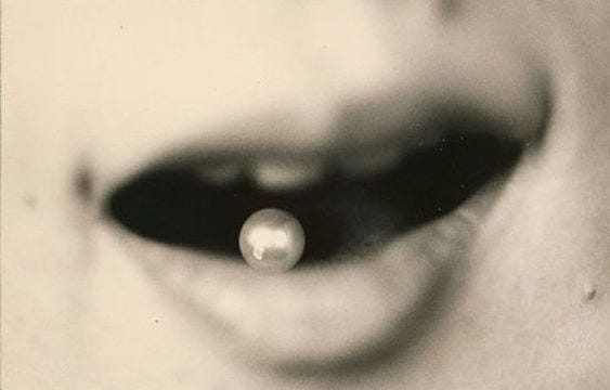 An image added by honeyword on May 14, 2024. May present: monochrome, water, eyelash, liquid, flash photography.