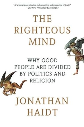 The Righteous Mind book cover
