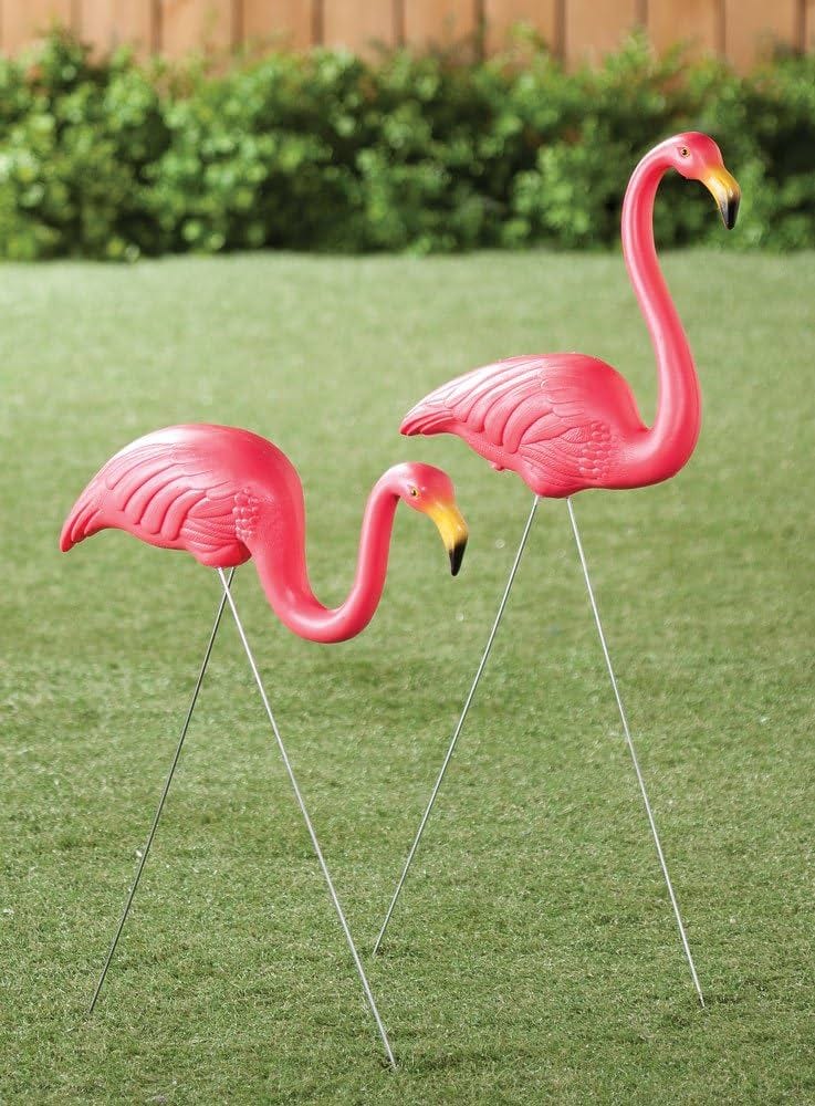 Amazon.com : Union 62360 Original Featherstone, Pink Flamingo Yard Lawn Ornaments, 38" -Set of 2 : Patio, Lawn & Garden Amazon.com : Union 62360 Original Featherstone, Pink Flamingo Yard Lawn Ornaments, 38" -Set of 2 : Patio, Lawn & Garden