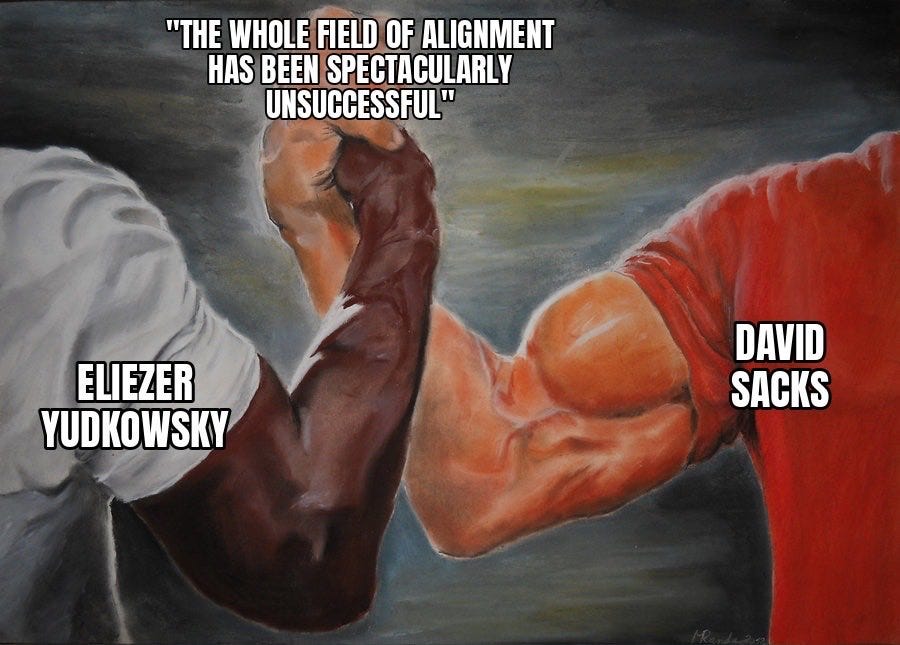 Epic handshake meme, arms labeled