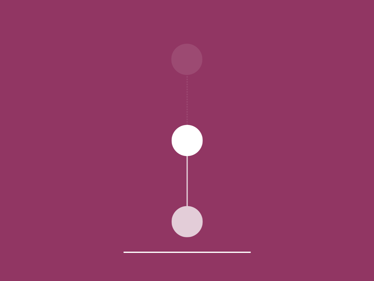 maroon background with white circles down the middle maroon background with white circles down the middle