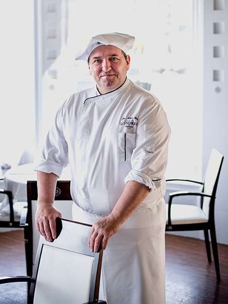 chef del hotel londres