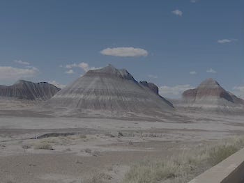 Painted Desert at Petrified Forest National Park
