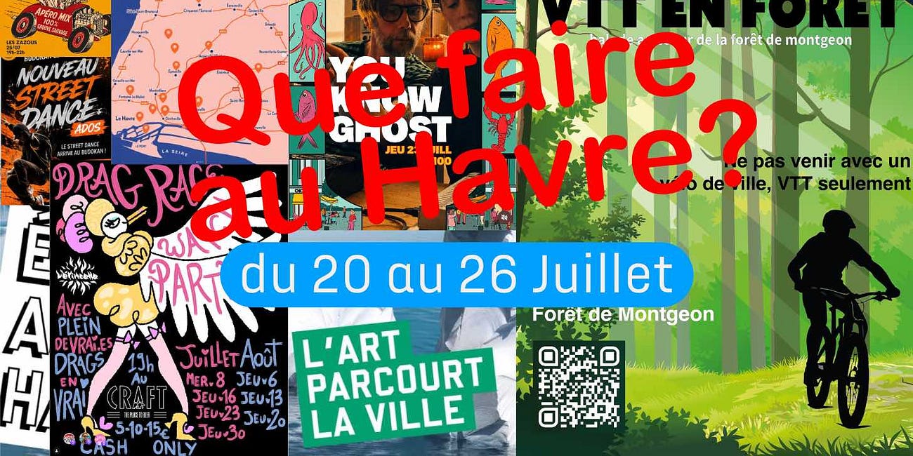 Que faire au Havre du 20 au 26 juillet 2026 🌟