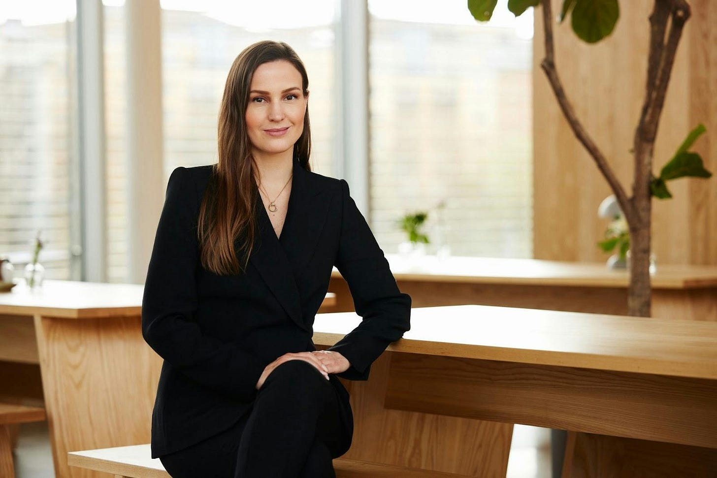 a picture of Lena Hackelöer, Founder of Brite