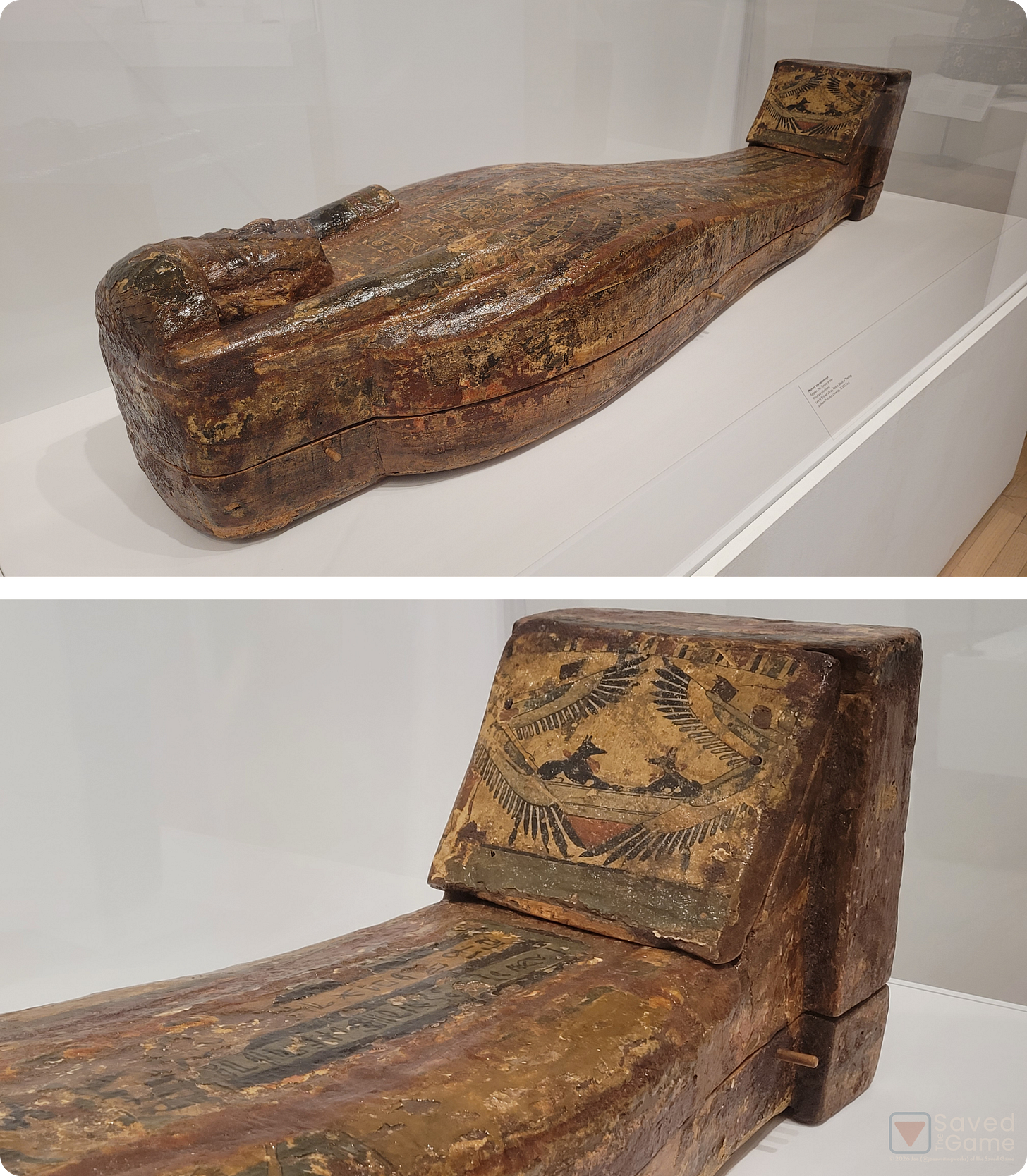 A mummy from around 1200 BCE/BC