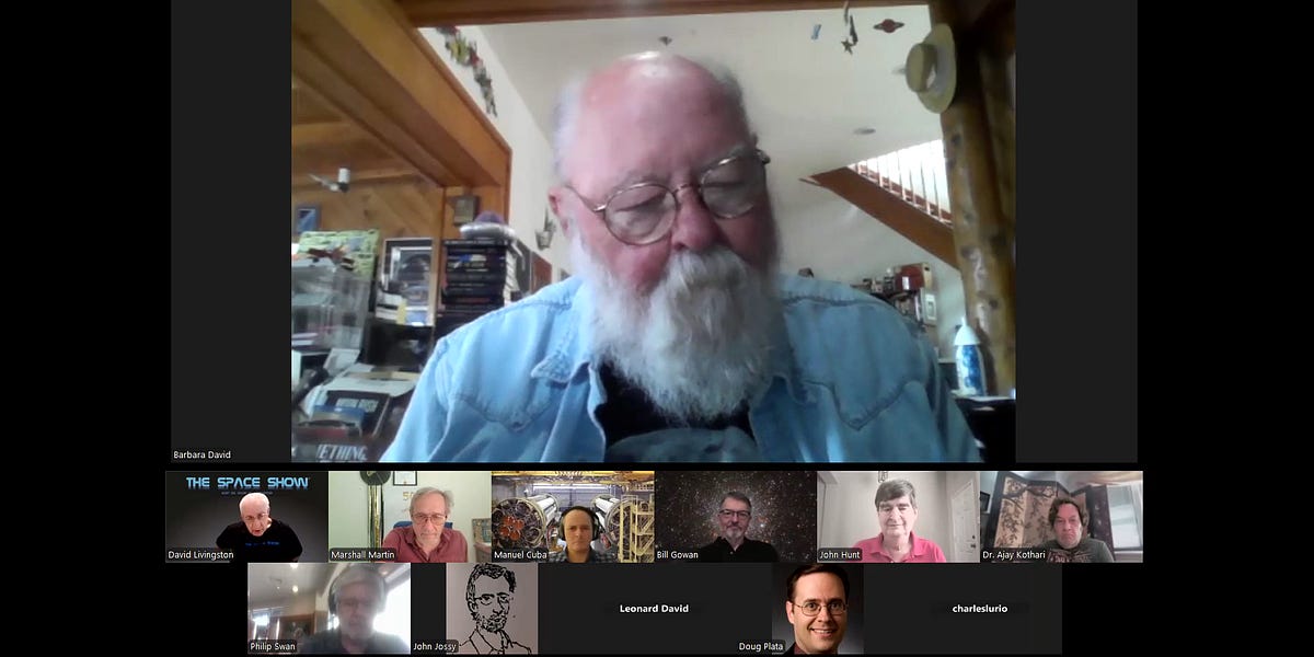 The Space Show Presents Space Journalist, Writer, Author Leonard David.