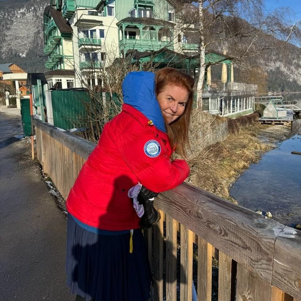 sarah duchess of york receiving treatment in austria