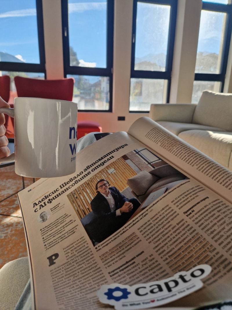 Sunday Coffee Reading: Our Story in Капитал ☕