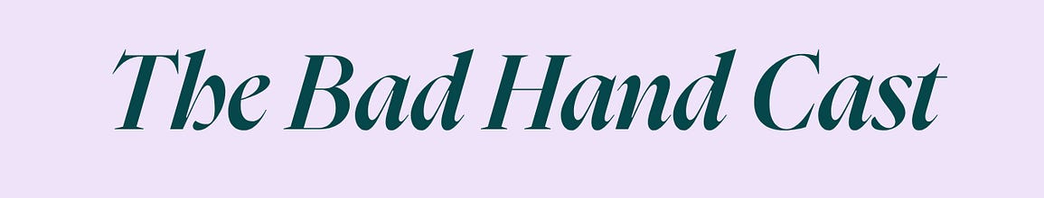 The Bad Hand Cast